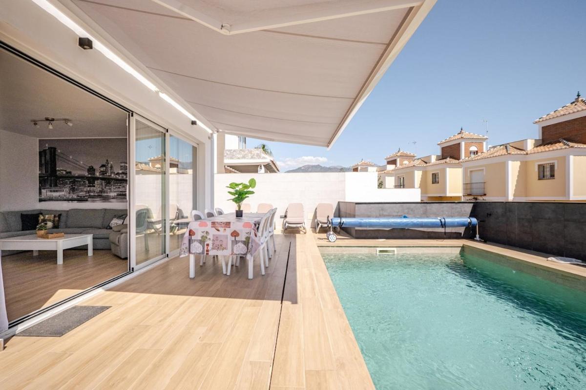 Villa Antonia Mar - Private & Heated Pool - Punta Lara Nerja Extérieur photo