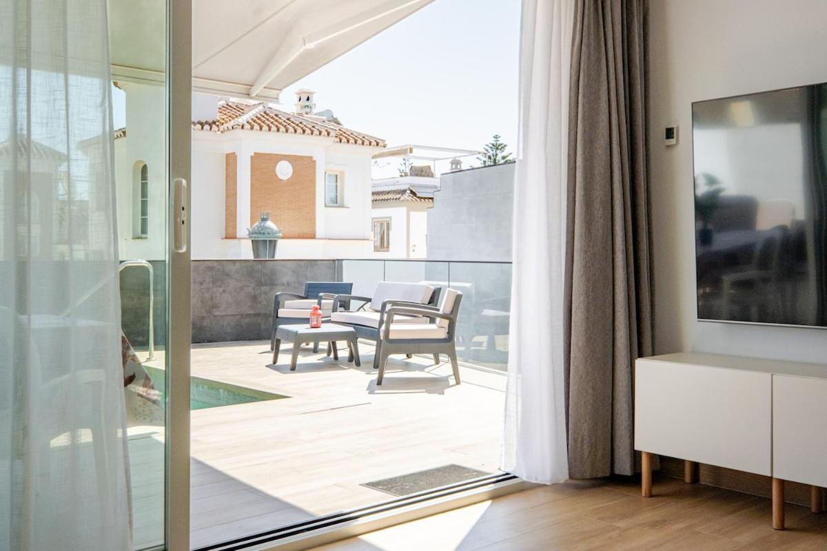 Villa Antonia Mar - Private & Heated Pool - Punta Lara Nerja Extérieur photo