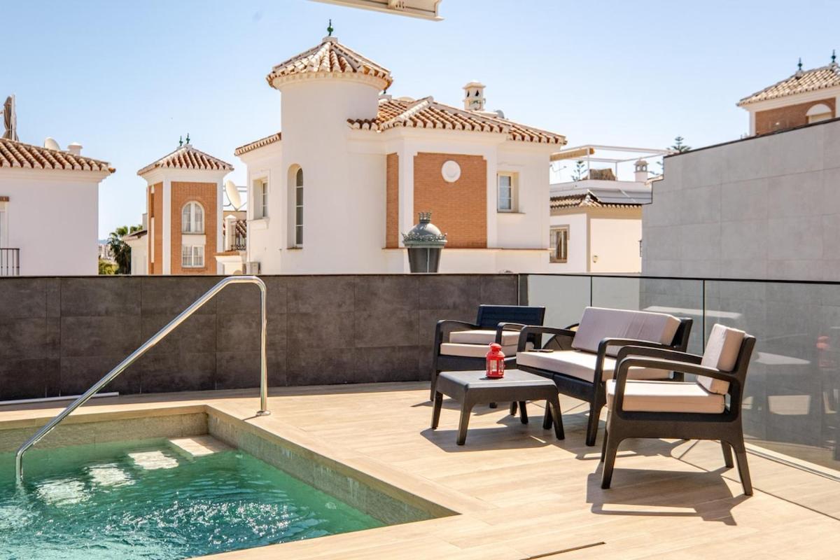 Villa Antonia Mar - Private & Heated Pool - Punta Lara Nerja Extérieur photo