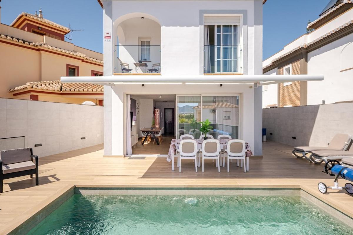 Villa Antonia Mar - Private & Heated Pool - Punta Lara Nerja Extérieur photo