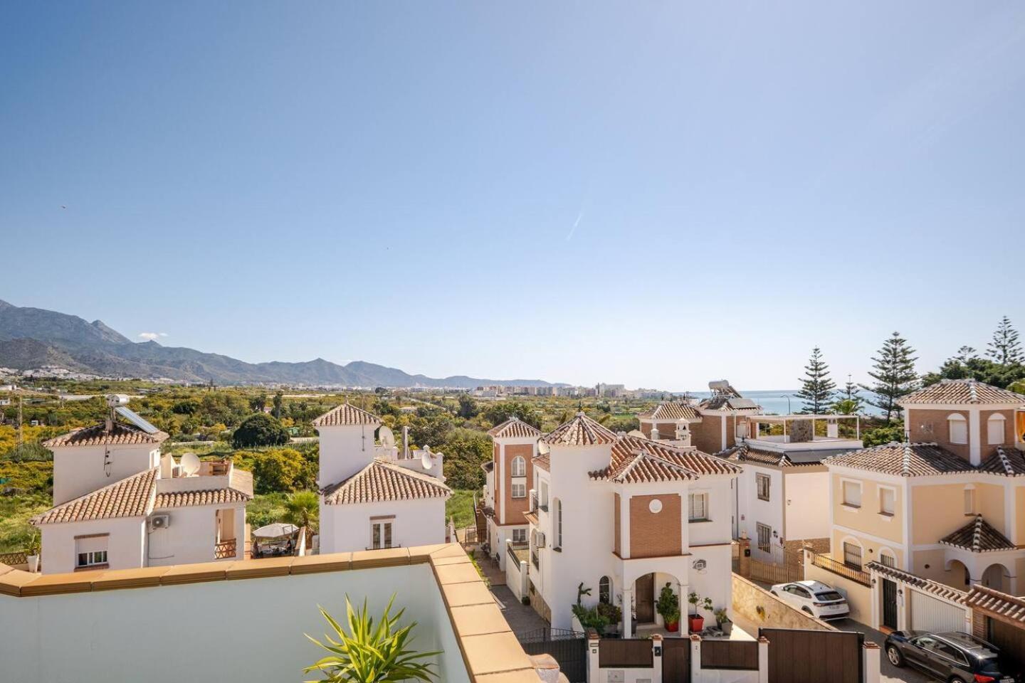 Villa Antonia Mar - Private & Heated Pool - Punta Lara Nerja Extérieur photo